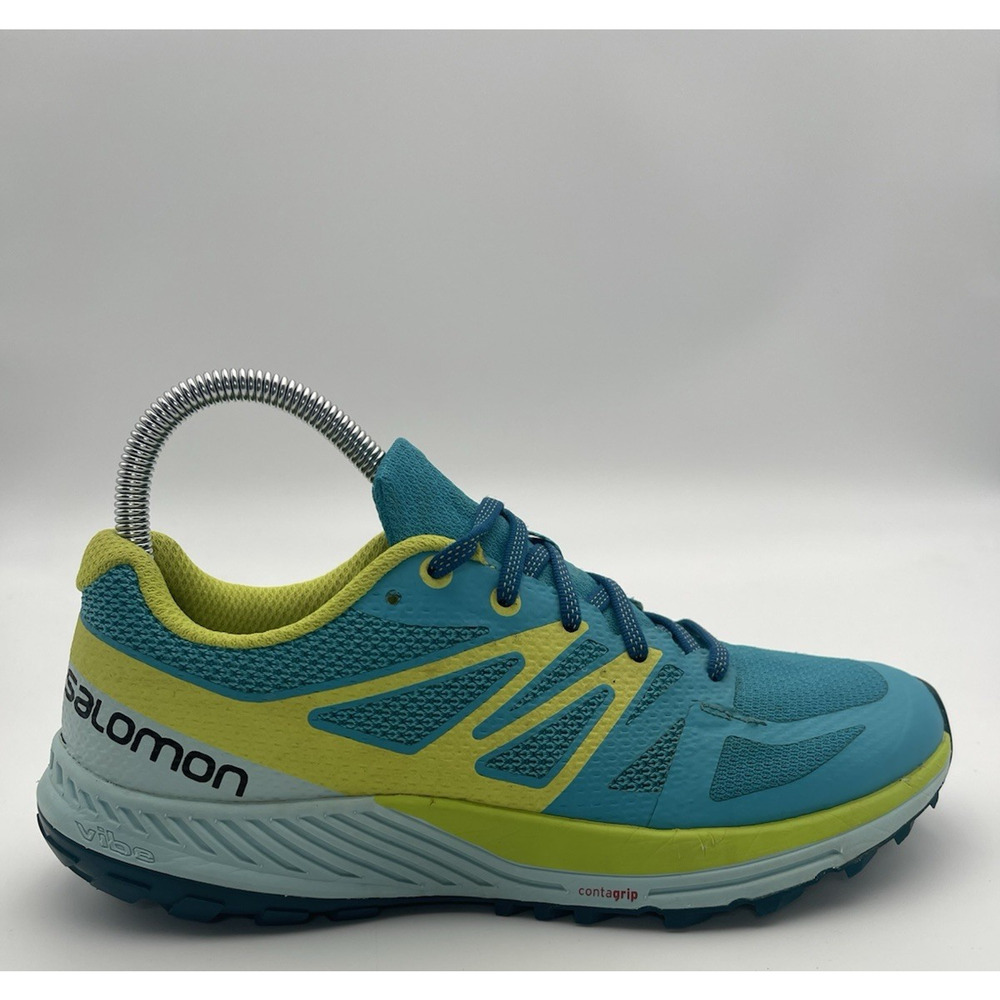 Salomon Women’s 7.5 Sense Escape Yellow Trail Running Shoes Hiking Sneakers